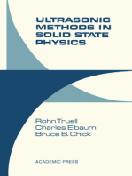 Ultrasonic Methods in Solid State Physics