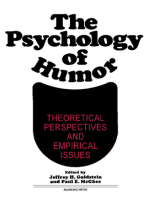 The Psychology of Humor: Theoretical Perspectives and Empirical Issues