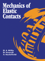 Mechanics of Elastic Contacts