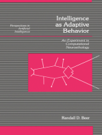 Intelligence as Adaptive Behavior: An Experiment in Computational Neuroethology