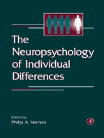 The Neuropsychology of Individual Differences