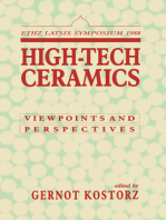 High-Tech Ceramics: Viewpoints and Perspectives