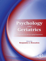 Psychology and Geriatrics: Integrated Care for an Aging Population