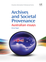 Archives and Societal Provenance: Australian Essays