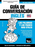 Guía de Conversación Español-Inglés y vocabulario temático de 3000 palabras
