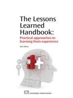 The Lessons Learned Handbook: Practical Approaches to Learning from Experience