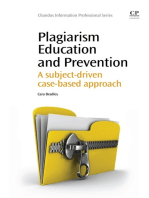 Plagiarism Education and Prevention: A Subject-Driven Case-Based Approach