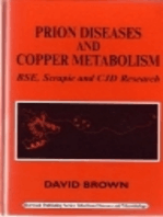 Prion Diseases and Copper Metabolism: Bse, Scrapie and CJD Research