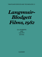 Langmuir-Blodgett Films, 1982: Proceedings of the First International Conference on Langmuir-Blodgett Films, Durham, Gt. Britain, September 20-22, 1982