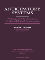 Anticipatory Systems: Philosophical, Mathematical and Methodological Foundations
