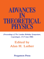 Advances in Theoretical Physics: Proceedings of the Landau Birthday Symposium, Copenhagen, 13-17 June 1988