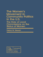 The Women's Movement in Community Politics in the US