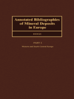 Annotated Bibliographies of Mineral Deposits in Europe: Western and South Central Europe