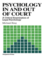 Psychology in and out of Court: A Critical Examination of Legal Psychology