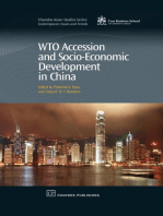 Wto Accession and Socio-Economic Development in China