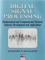 Digital Signal Processing: Mathematical and Computational Methods, Software Development and Applications