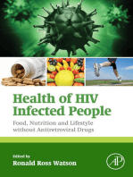 Health of HIV Infected People: Food, Nutrition and Lifestyle without Antiretroviral Drugs