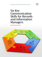 Six Key Communication Skills for Records and Information Managers
