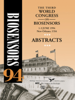 The Third World Congress on Biosensors Abstracts: 1-3 June 1994, New Orleans, USA