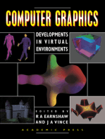Computer Graphics: Developments in Virtual Environments