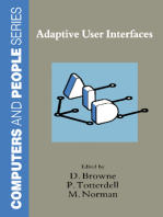 Adaptive User Interfaces