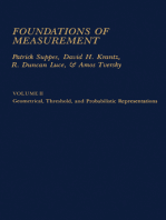 Foundations of Measurement: Volume 2