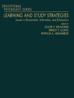 Learning and Study Strategies: Issues in Assessment, Instruction, and Evaluation