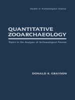 Quantitative Zooarchaeology: Topics in the Analysis of Archaelogical Faunas
