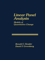 Linear Panel Analysis: Models of Quantitative Change