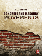 Concrete and Masonry Movements