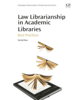 Law Librarianship in Academic Libraries: Best Practices