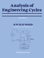 Analysis of Engineering Cycles: Power, Refrigerating and Gas Liquefaction Plant