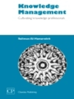 Knowledge Management: Cultivating Knowledge Professionals