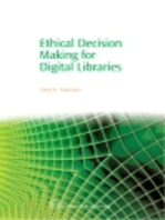 Ethical Decision Making for Digital Libraries