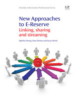 New Approaches to E-Reserve: Linking, Sharing and Streaming
