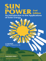 Sun Power: An Introduction to the Applications of Solar Energy