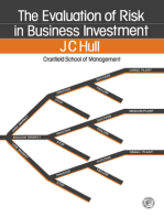 The Evaluation of Risk in Business Investment