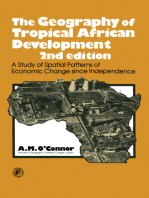 The Geography of Tropical African Development: A Study of Spatial Patterns of Economic Change Since Independence