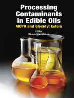 Processing Contaminants in Edible Oils: MCPD and Glycidyl Esters