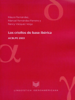 Los criollos de base ibérica: ACBLPE 2003.