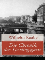 Die Chronik der Sperlingsgasse: Die Geschichte der Menschen der Berliner Sperlingsgasse