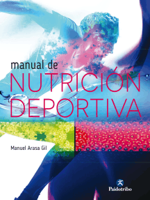 Manual de nutrición deportiva (Color) de Manuel Arasa Gil (Libro