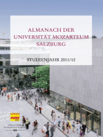 Almanach der Universität Mozarteum Salzburg: Studienjahr 2011/12