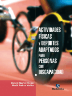 Actividades físicas y deportes adaptados para personas con discapacidad