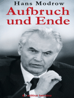 Aufbruch und Ende