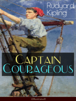 Captain Courageous (Illustrated): Adventure Novel from one of the most popular writers in England, known for The Jungle Book, Just So Stories, Kim, Stalky & Co, Plain Tales from the Hills, Soldier's Three, The Light That Failed