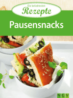 Pausensnacks: Die beliebtesten Rezepte