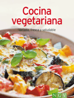 Cocina vegetariana: Variada, fresca y saludable