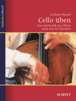 Cello üben: Eine Methodik des Übens nicht nur für Streicher
