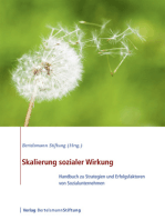 Skalierung sozialer Wirkung: Handbuch zu Strategien und Erfolgsfaktoren von Sozialunternehmen